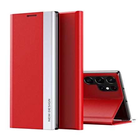 Elektropläterat Läderfodral På Sidan Till Samsung Galaxy Case Ultra 5g