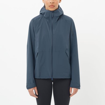 Salomon - Veste Shell pour femme Outerpath 2.5l - Blue Nights