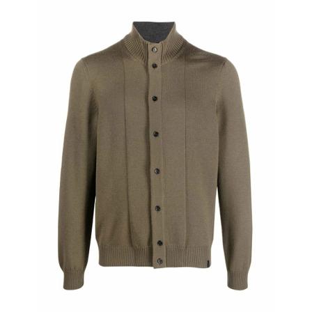 Fay - Cardigans - Brun - Herr - Storlek: 2xl, Herr, Storlek: 2XL