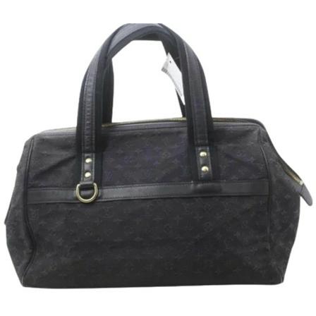 Louis Vuitton Vintage, Pre-owned Canvas louis-vuitton-bags Zwart, Dames, Maat:ONE Size