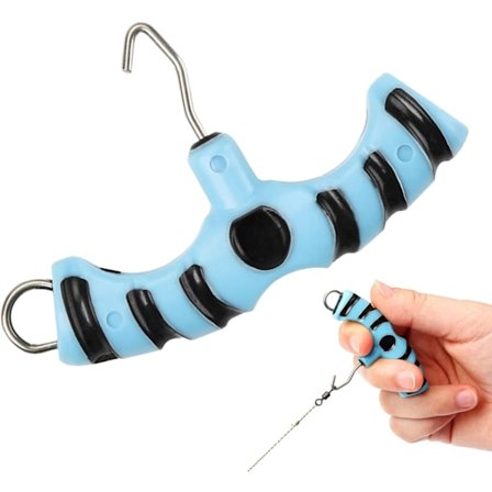 Karpefiskeknude Trækker - Knude Tester Strammer Terminal Tackle Trækker - Udendørs Fiskekrog Lines Fjerner Bærbart Knudeværktøj