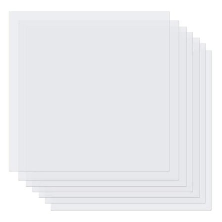 10 st 7mil tomma stencilsark, 30,5 x 30,5 cm Mylar-mallmaterial för & Silhouette Mach