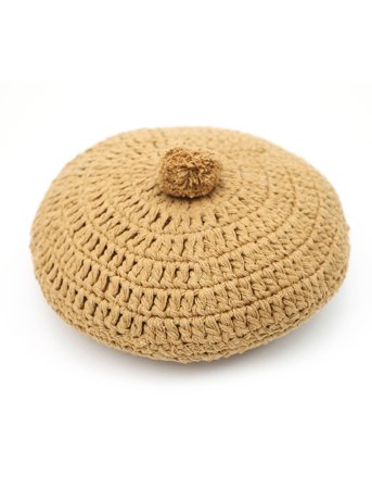 Nattiot Cushion Lenka Moutarde - Yellow - Ø30XH12CM