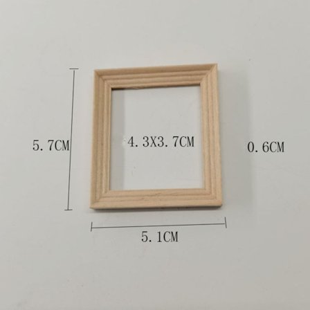 Dockhus träram möbel modell 4 4