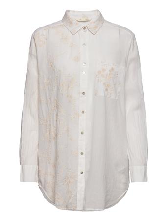 Zainab Shirt Langermet Skjorte Hvit ODD MOLLY