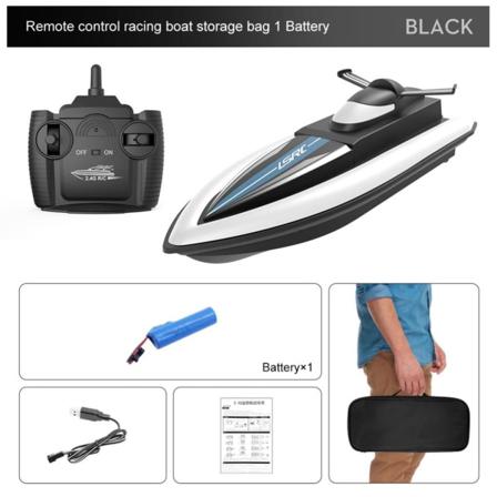 Vattentät 2,4g Barnfjärrkontroll Speedboat 4 Kanaler