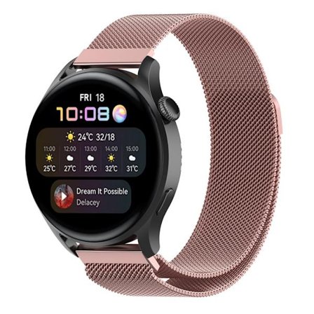 Milanese Loop Armband Huawei Watch 3/3 Pro Rosa