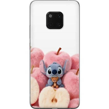 Kompatibelt Mobildeksel til Huawei Huawei Mate 20 Pro Fargerikt kollasj med futuristiske jente grupp karakterer, hjerter og glitter i moderne pop og k