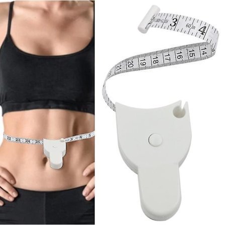 Målebånd til krop, Målebånd til kropsmåling, Perfekt målebånd til talje