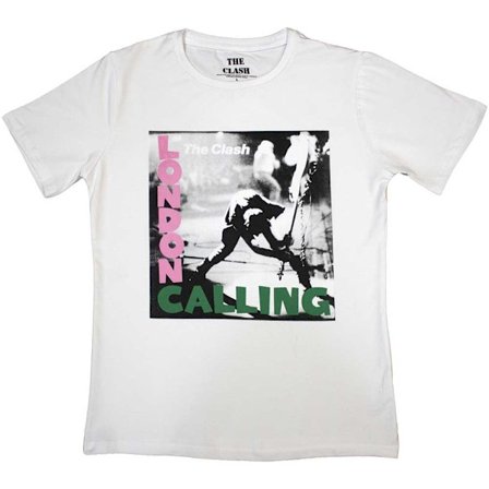 The Clash Womens/Ladies London Calling T-Shirt S Vit