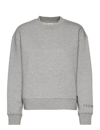 Didi Sweat-shirt Genser Grå Munthe*Betinget Tilbud