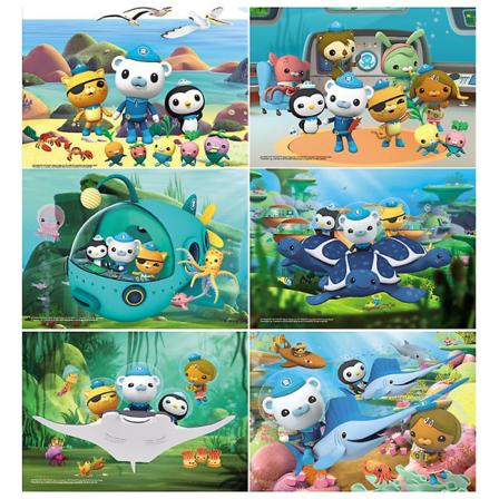 Octonauts-palapeli, Vegimals, 48/100 palaa/er , lapsille (FMY) B