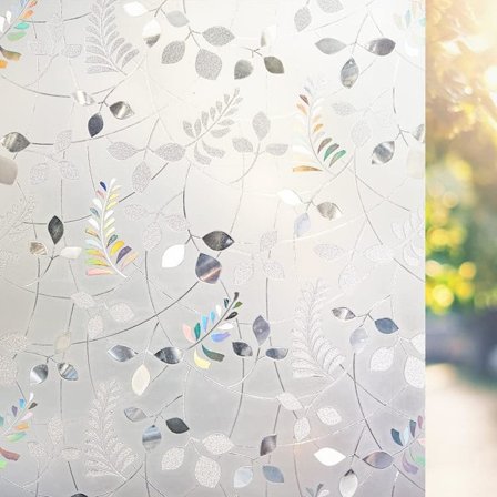 Ikkunakalvo yksityisyyteen, himmeä ikkunakalvo, liimaton lasiovi kalvo staattinen tarttuvuus, aurinkosuojaavat ei-tarrat ikkunoille tyyli 5