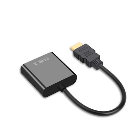 HDMI till VGA, guldpläterad HDMI till VGA-adapter (hane till hona