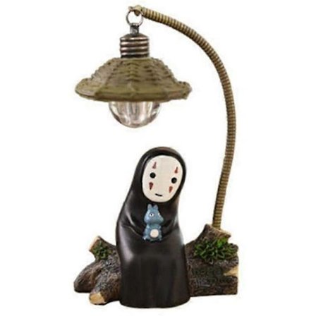 Chihiro og Haku - Nattlampe med No Face Man - Bordlampe - Miyazaki Hayao Anime Kaonashi - Barnegave - Leker - Hjemmeinnredning - Håndverk - Dekorativ 