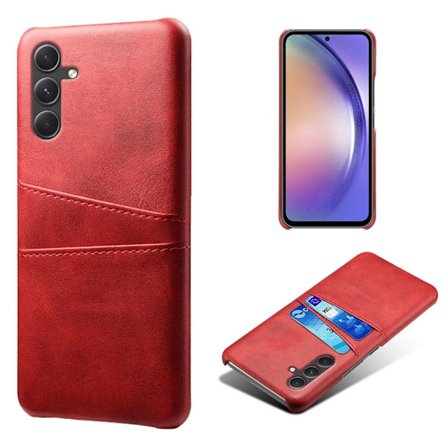 Dual Card Samsung Galaxy A35 deksel - Rød
