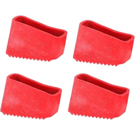 Pakke med 4 skridsikre gummifødder, stige fødder, skridsikre stige fødder, skridsikre gummifødder til stige fødder