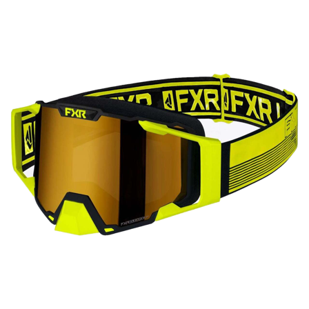 Snøscooterbriller FXR Pilot Hi-Vis Hi-Vis/Svart
