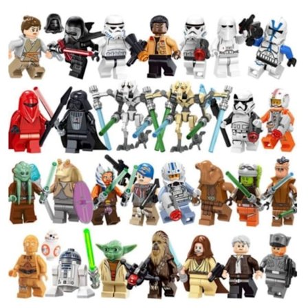 Seasonal Campaign! High Quality 29 Pcs Star Wars Building Blocks Mini Figures Luke Darth Vader