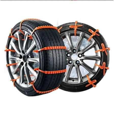 10-pack snökedjor för bilar, nödgreppslister
