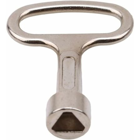 Universell nyckel för nyckellåspanel, fyrkantigt uttag, triangel, skåp