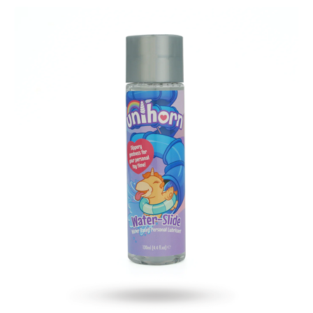 Unihorn Water-Slide Water Based Lubricant 130 ml - Vuxen.dk: Glidecremer