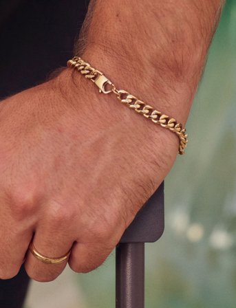 Edblad Clark Chain Bracelet - Gold - L x 21.5