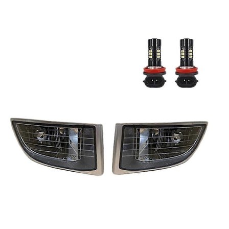 LED Tåkelys Hovedlys for Land Cruiser Prado 120 2002-2009 Tåkelys Støtfanger Tåkelys Kjørelampe