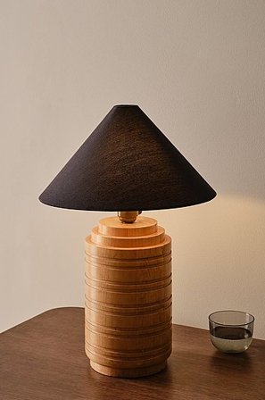 Jotex - Lampeskærm ø 30 Cm Sort - SCILLA - Køb Lampeskærme hos Jotex