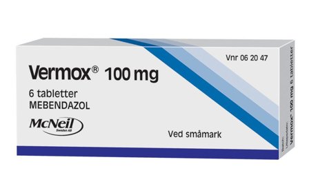 Vermox tab 100mg