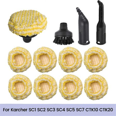 Dampklutdeksel for Karcher SC1 SC2 SC3 SC4 SC5 SC7 CTK10 CTK20 Håndholdt Dampbørste Støvsuger