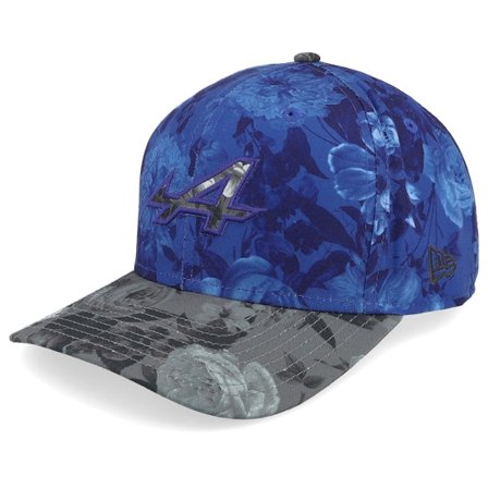 New Era - Motor Ble adjustable Czapka Z Daszkiem - Alpine F1 25 Tonal Floral 9FIFTY Blue/Black Adjustable @ Hatstore