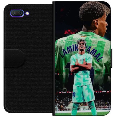 Kompatibelt Plånboksfodral till Honor Honor 10 Yamal Barcelona fotbollströja junior stjärna