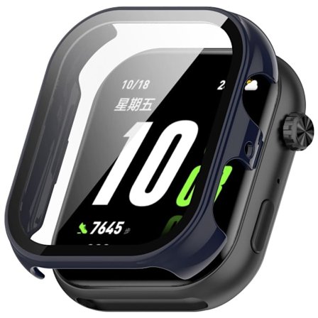 Honor Choice ROSSINI 2i Watch Case Bump Resistant Frame Cover karkaistulla lasilla - Tummansininen