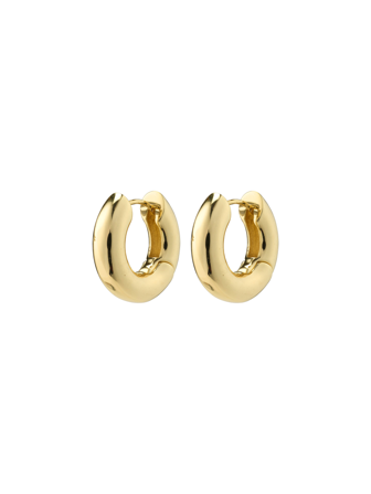 MATCH - Aica hoops - Pilgrim - Dame - Tilbehør - Gul - ONESIZE - 99% resirkulert messing, 1% gullbelegning
