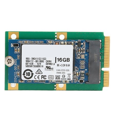 M.2 Hårddisk M.2 till MSATA Adapterkort Stabil Liten Enkel Installation SSD Datortillbehör 16GB