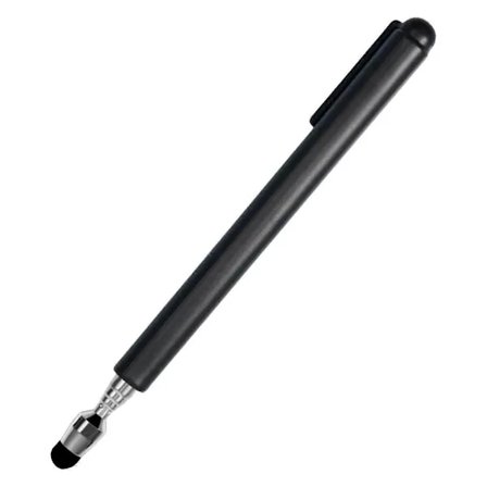Universel Teleskopisk Stylus Pen til Touchskærme, (Sort)