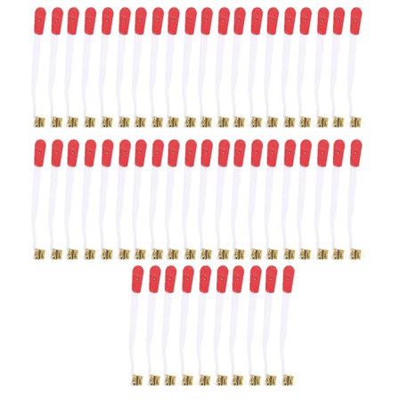 50 stk. Klaver Klatretov Stemme Bridle Rem med Metal Lås Musikinstrument Reparationsværktøj