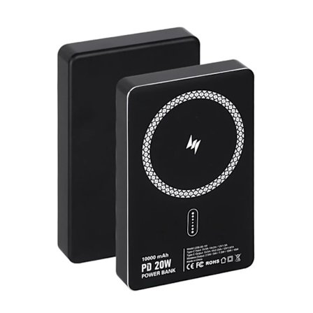 Power Bank MagSafe 10000mAh med PD 20W – Snabbladdning med Type-C Input & Output