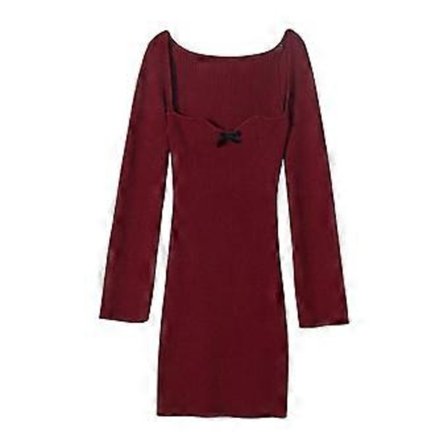 Nyttårskostyme Nyttårskjole Cosplay Mote Cosplay Kostyme Rød Kjole for(XL )