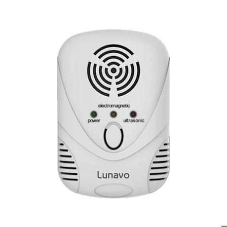 Repellent - LUNAVO - multifunktionel til mus ultralyd anti-gnavere mus elektronisk husstandsrepellent dyr