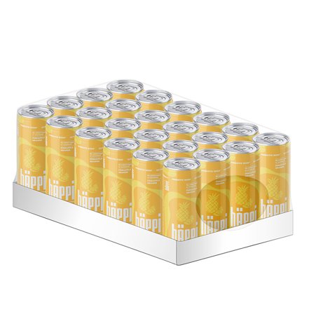 24 x hÄppi 330 ml Ananas Apelsin