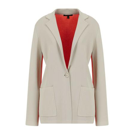 Armani Exchange, Blazers Beige, Dames, Maat:S,Viscose