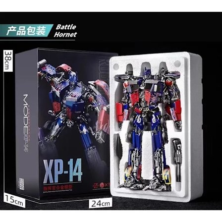 Primal Commander metalliseoksesta valmistettu Mecha Robot Action Figuuri XP10 XP13 XP14 XP15 - Desktop Decor Lahja