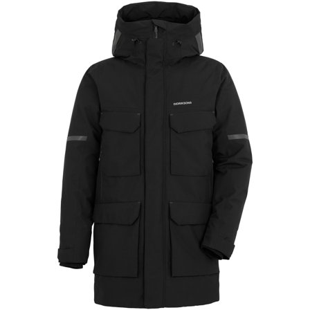 Didriksons Drew Men's Parka 5 Men synthetic-lined parkas Black S
