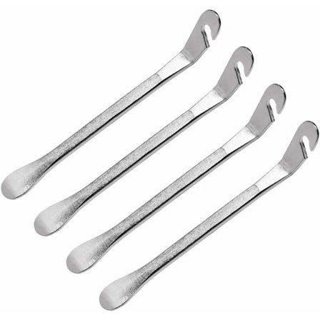 4 kpl:n rengasvivut, manuaaliset rengasvivut, teräksestä valmistetut rengasvivut, renkaanpoistotyökalu polkupyörille, rengasvivun lapio, pyöräilijän 