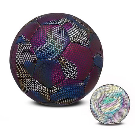 Glow-in-the-dark fotboll storlek 4 & 5, lysande boll för nattmatcher och träning