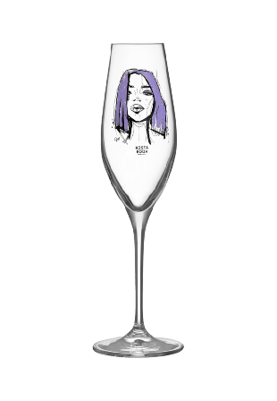 Kosta Boda Champagneglas 2-pack All About You Lila 24CL
