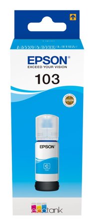 Epson 103 - cyan - original - blekkrefill