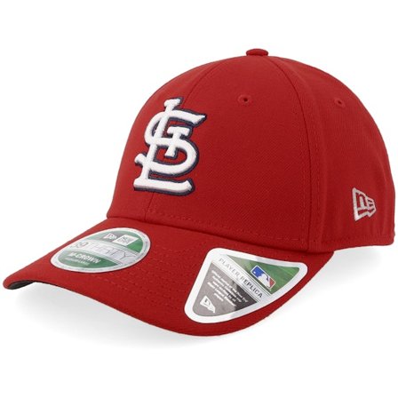 New Era - MLB Röd flexfit Keps - St. Louis Cardinals MLB Player Replica M-Crown 39THIRTY Red Flexfit @ Hatstore